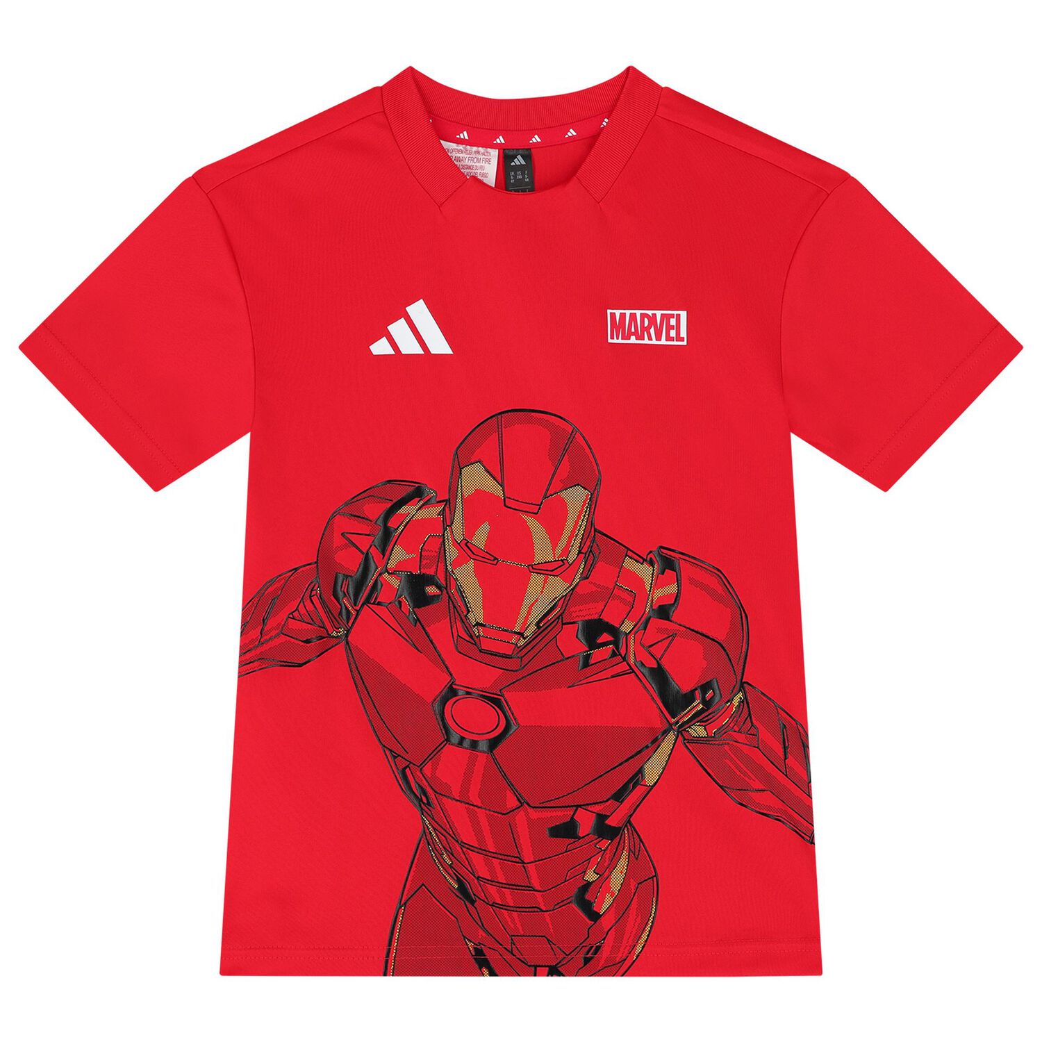 طقم شورت اولاد مارفل باللون الاحمر والاسود , 1, hi-res