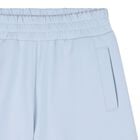 Boys Blue Logo Shorts, 1, hi-res