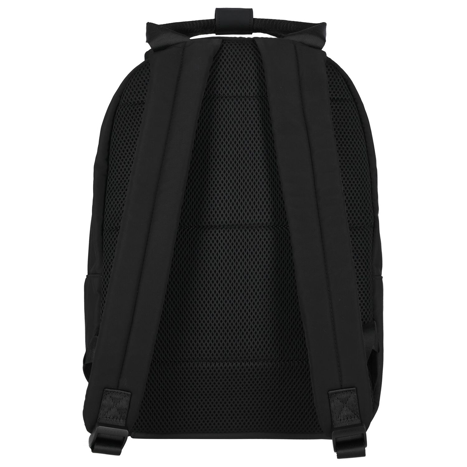 Girls Black Ikonik Logo Backpack, 1, hi-res