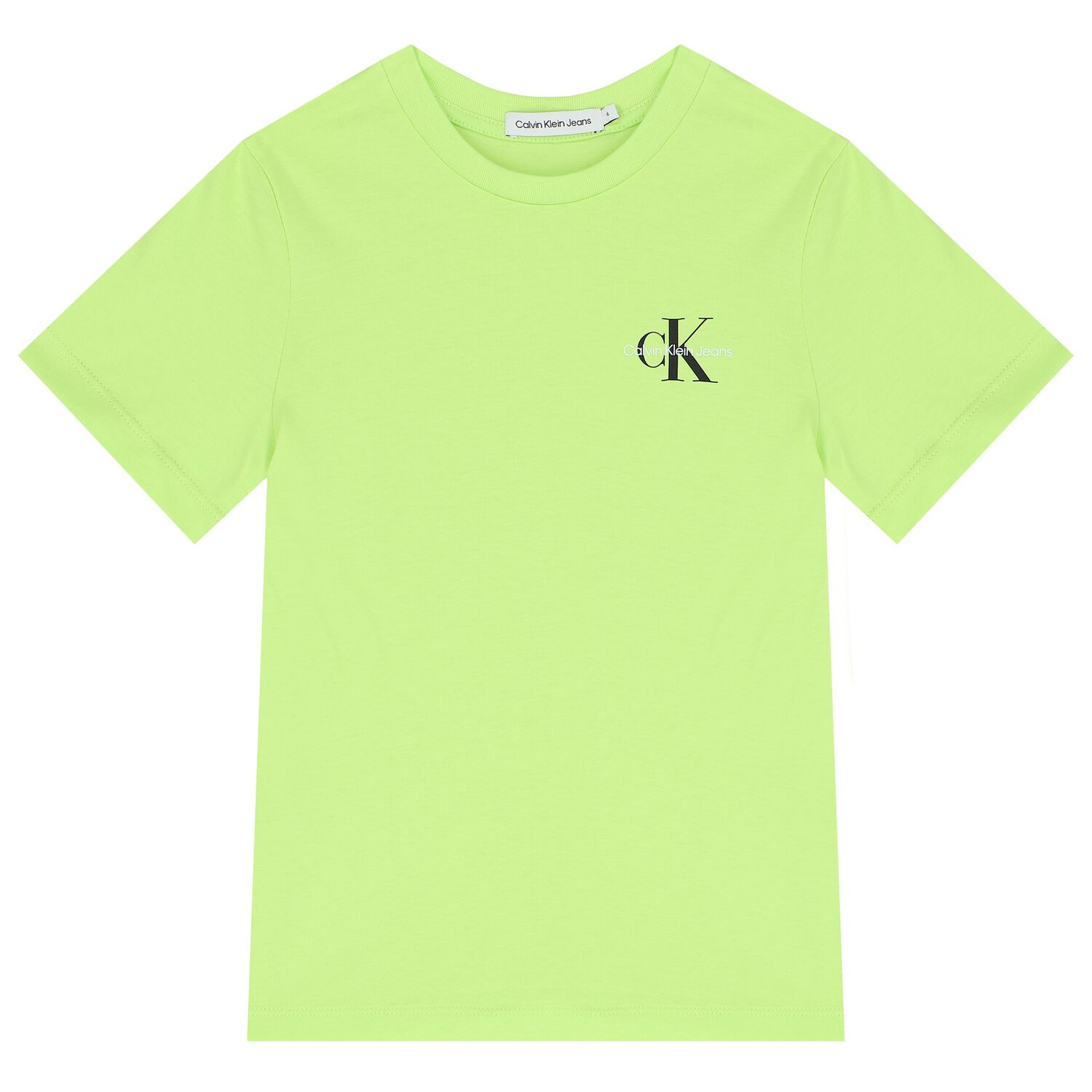 Boys Green Logo T-Shirt, 13, hi-res image number null
