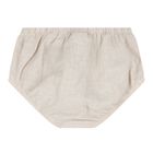 Baby Girls Ivory & Beige Dress Set, 1, hi-res