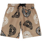 شورت سباحة أولاد بطبعة الدب توماس باللون البيج, 1, hi-res