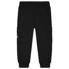 Boys Black Logo Joggers, 1, hi-res