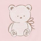 طقم رومبير بنات باللون الوردي والأبيض (3 قطع), 1, hi-res