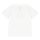 Younger Boys White & Green Logo Shorts Set, 1, hi-res