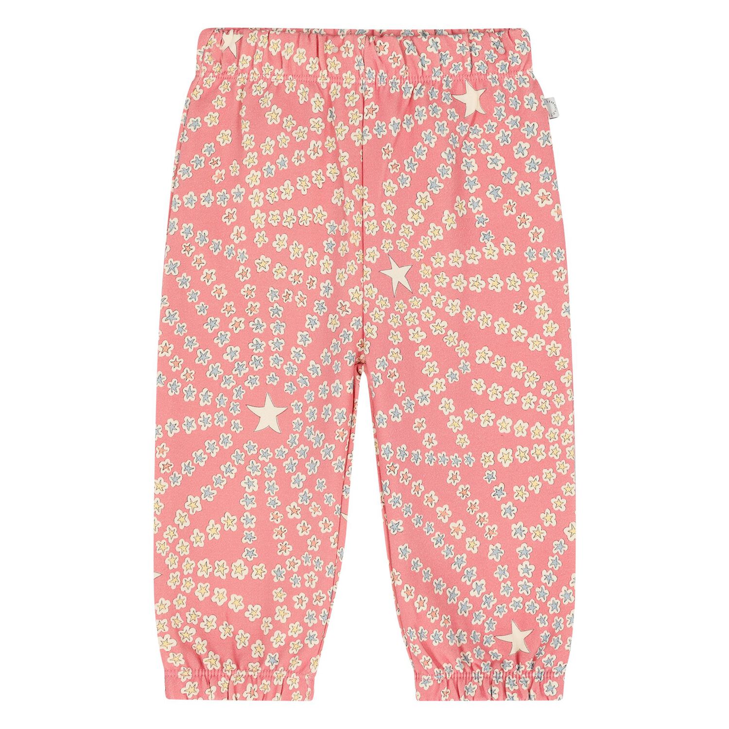 Younger Girls Pink Star Tracksuit, 1, hi-res