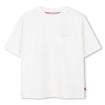 Boys White Logo T-Shirt