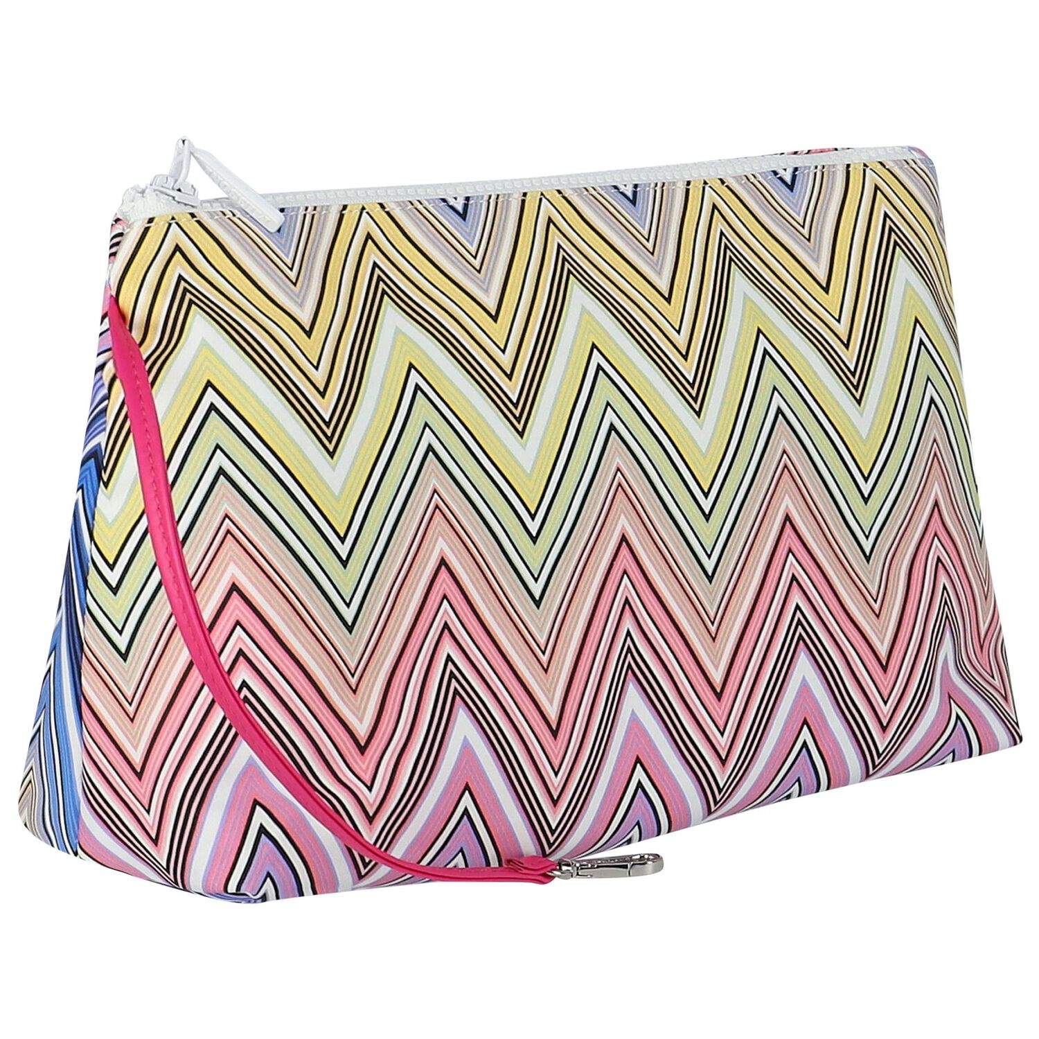 Girls Multi-Coloured Striped Tote Bag, 1, hi-res
