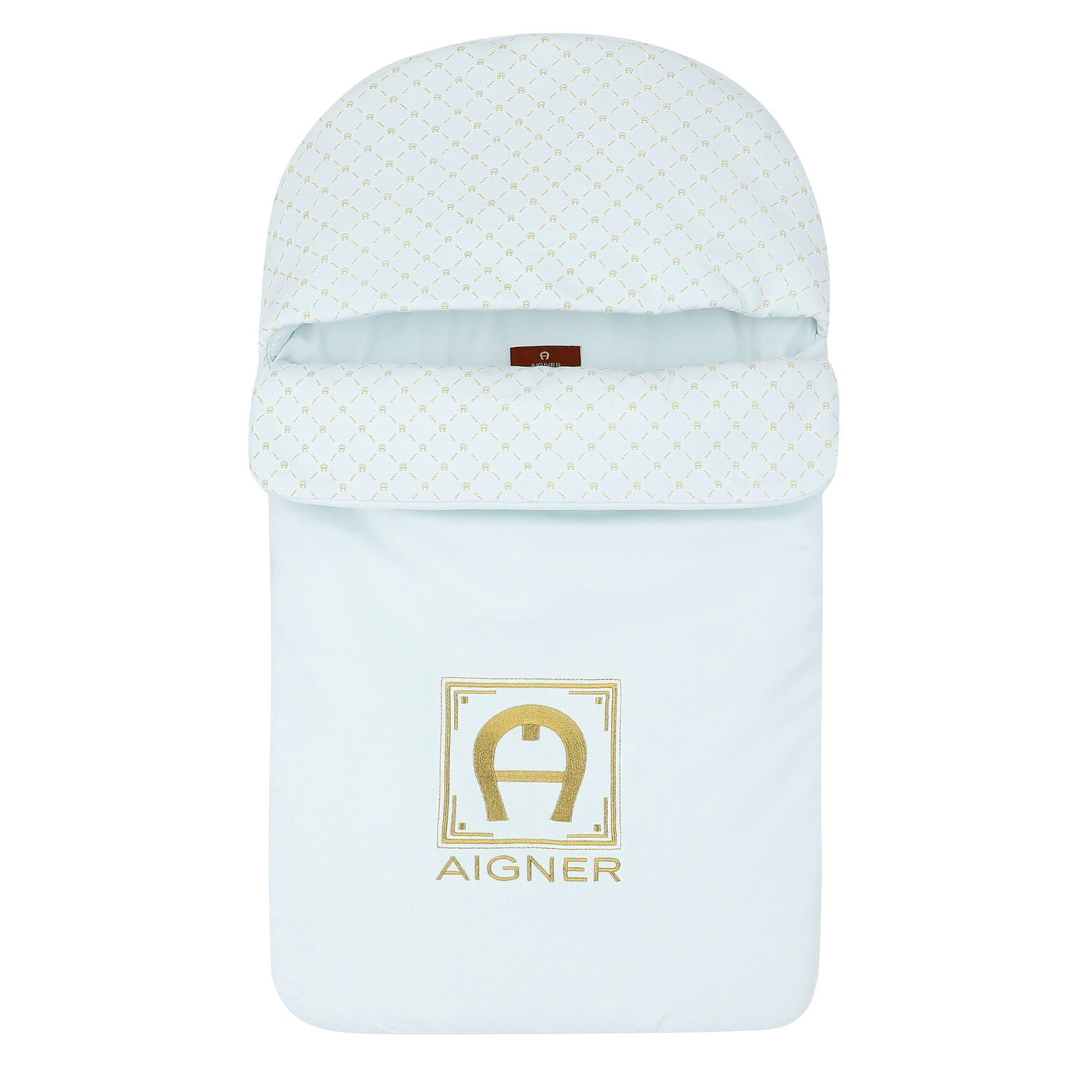 مدس بالشعار باللون الأزرق والذهبي, 2, hi-res