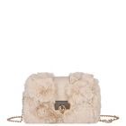 Girls Ivory Faux Fur Handbag ( 21cm ), 1, hi-res