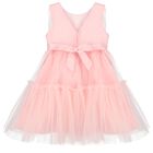 Girls Pink Tulle Dress Set, 1, hi-res