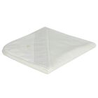 منشفة أطفال بغطاء رأس وشعار باللون الابيض, 1, hi-res