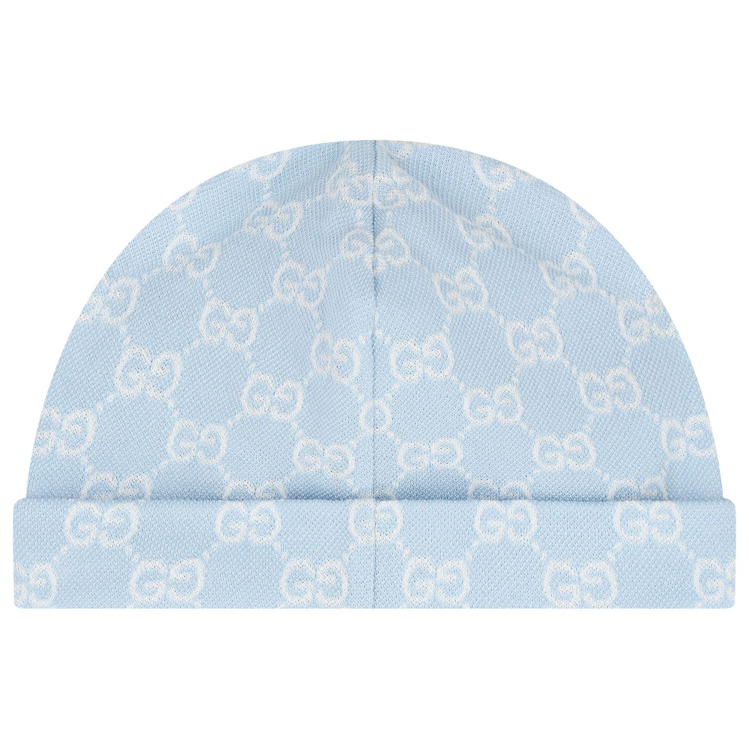 Baby Boys Blue GG Logo Romper Gift Set, 1, hi-res