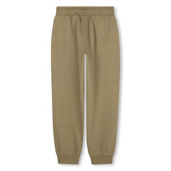 بنطال رياضي بشعار أخضر للأولاد