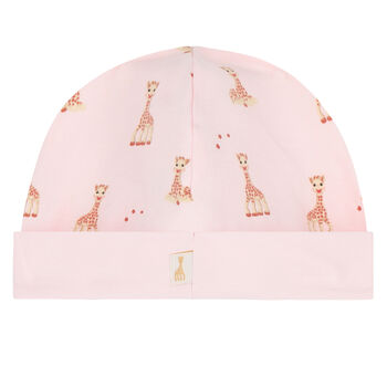 Pink Logo Baby Hat