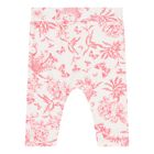 Baby Girls White & Red Floral Pyjama Set, 1, hi-res