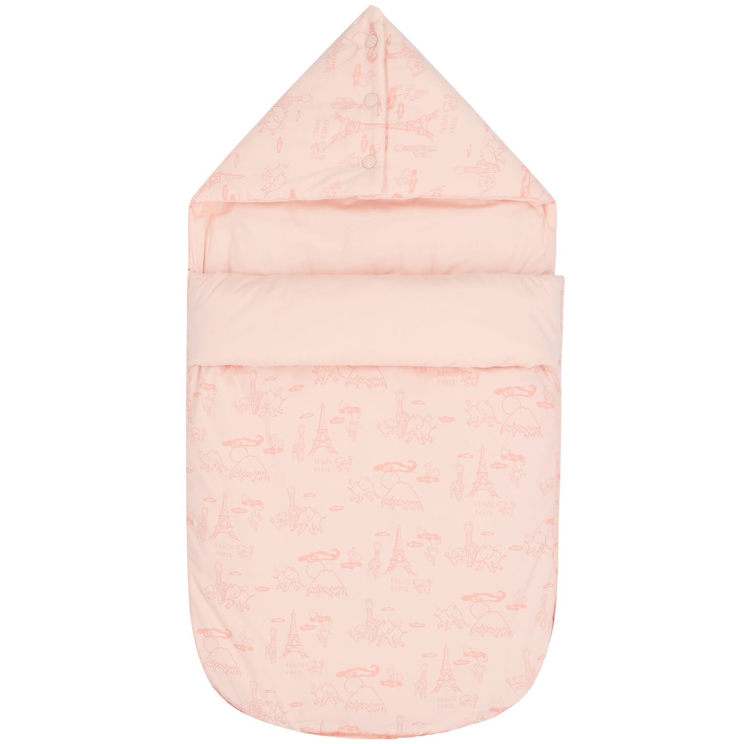 Baby Girls Pink Logo Nest, 2, hi-res