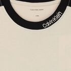Boys Beige & Black Tape Cotton Jersey T-Shirt, 2, hi-res
