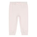 Baby Girls Pink Polo Bear Tracksuit, 1, hi-res