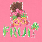 Girls Pink Palm Tree Skirt Set, 1, hi-res