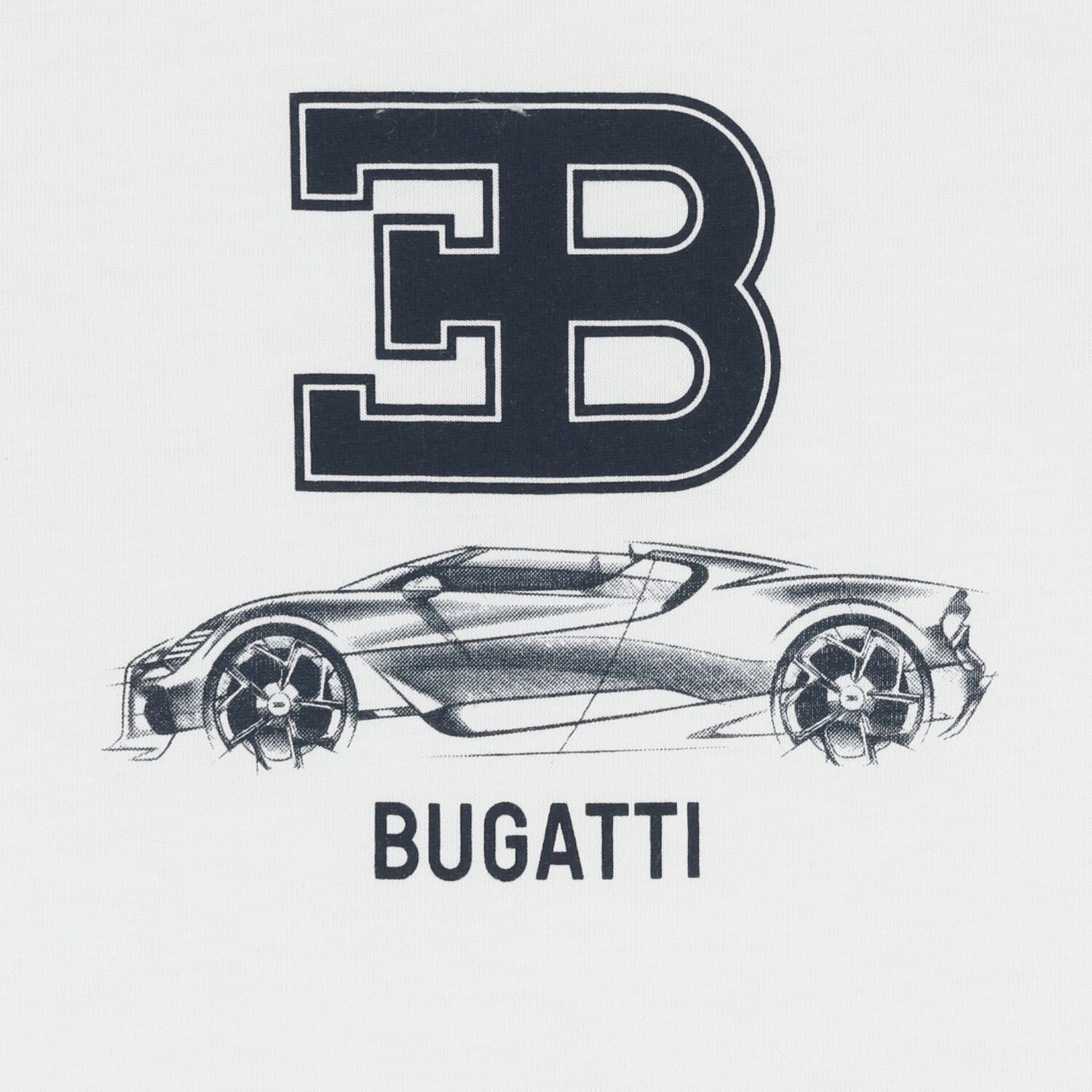 Younger Boys White Logo T-Shirt, 1, hi-res