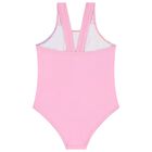 شورت سباحة بنات بطبعة الشمس باللون الوردي, 1, hi-res