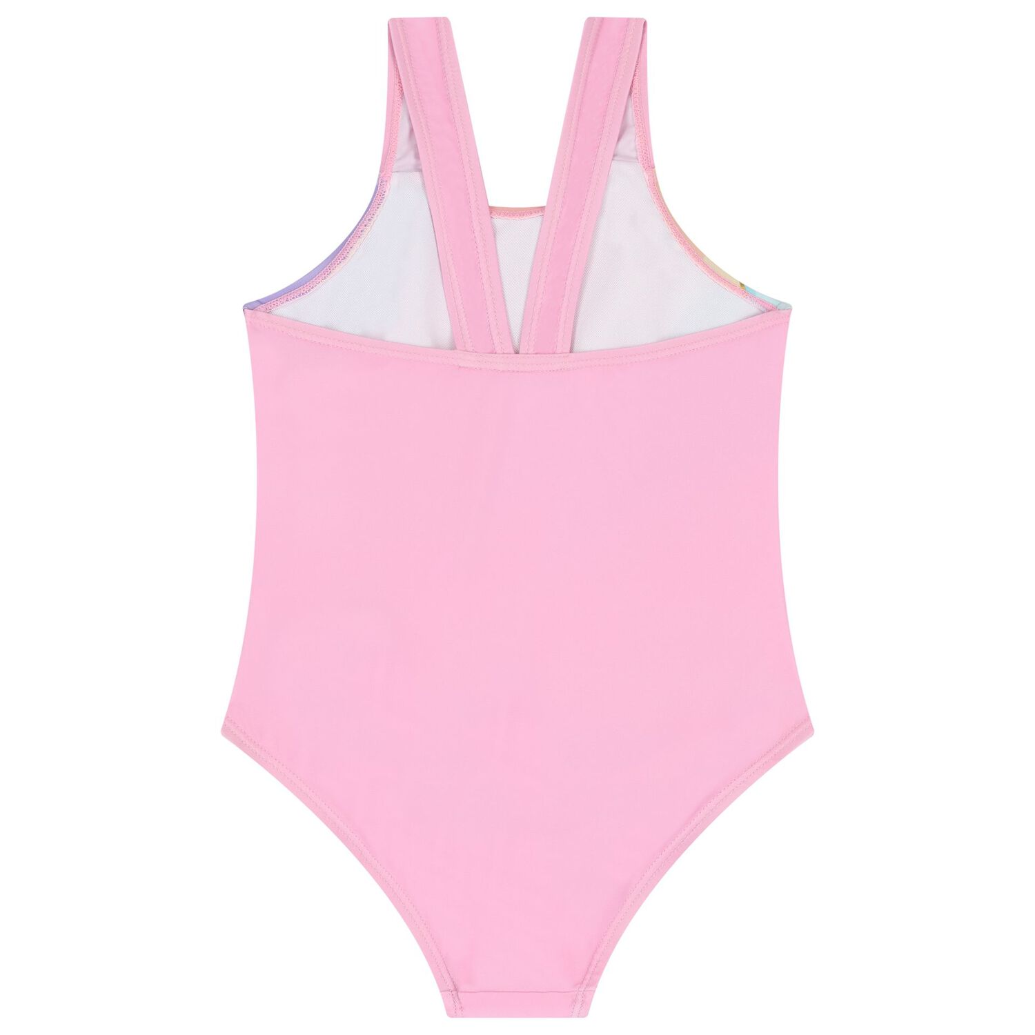 شورت سباحة بنات بطبعة الشمس باللون الوردي, 1, hi-res image number null