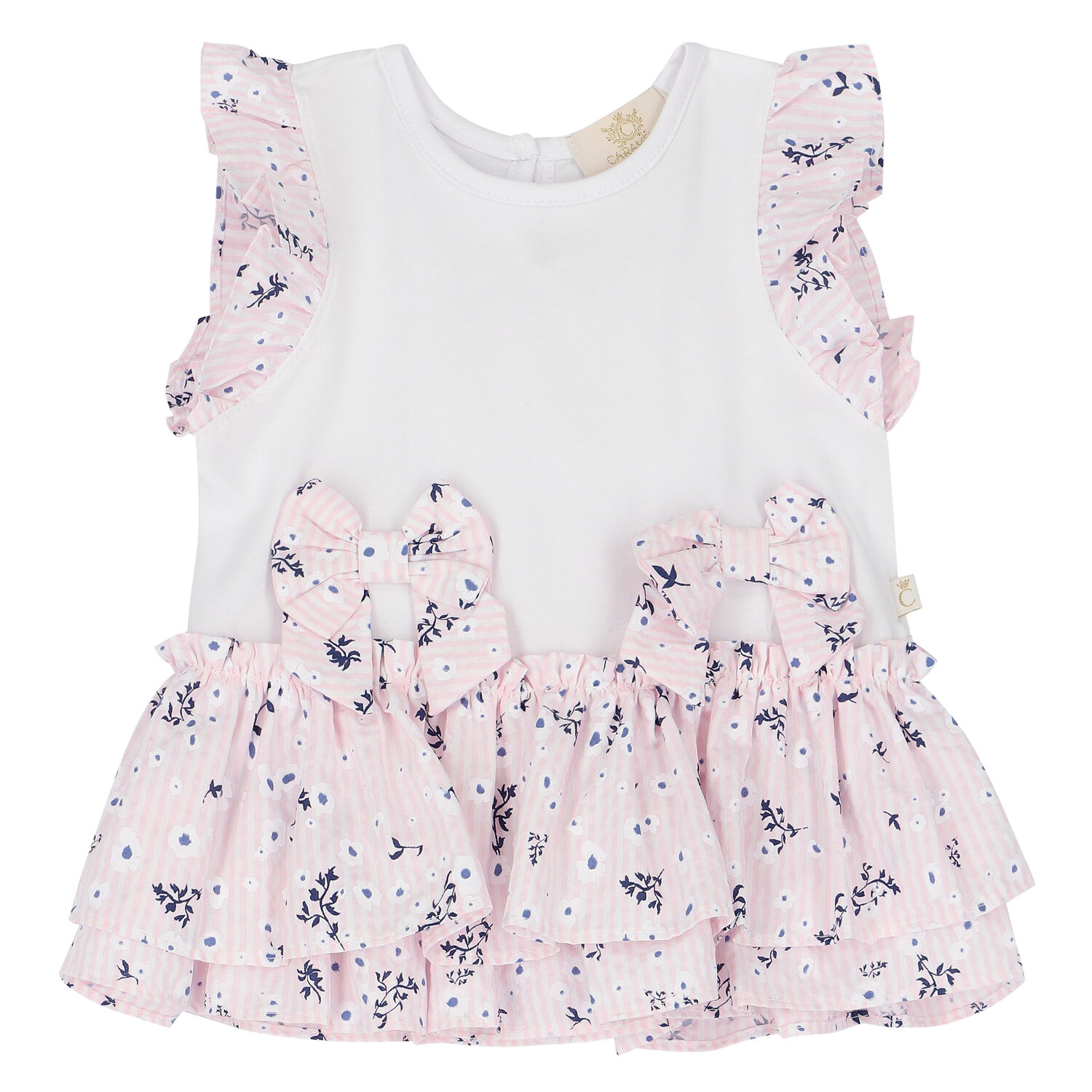 طقم ليغينز باللون الأبيض والوردي, 1, hi-res image number null