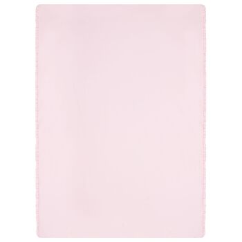 بطانية دب وردية اللون للبنات الصغيرات