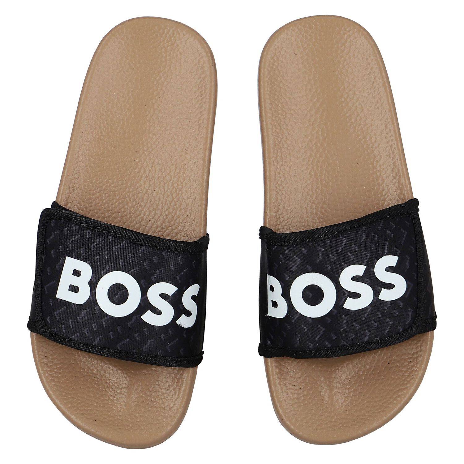 سلايدر أولاد بالشعار باللون الأسود, 1, hi-res image number null