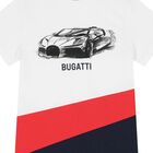 Boys White Logo T-Shirt, 1, hi-res