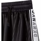 Girls Black Logo Skirt, 1, hi-res