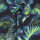 Boys Navy & Green Palm Shirt, 1, hi-res