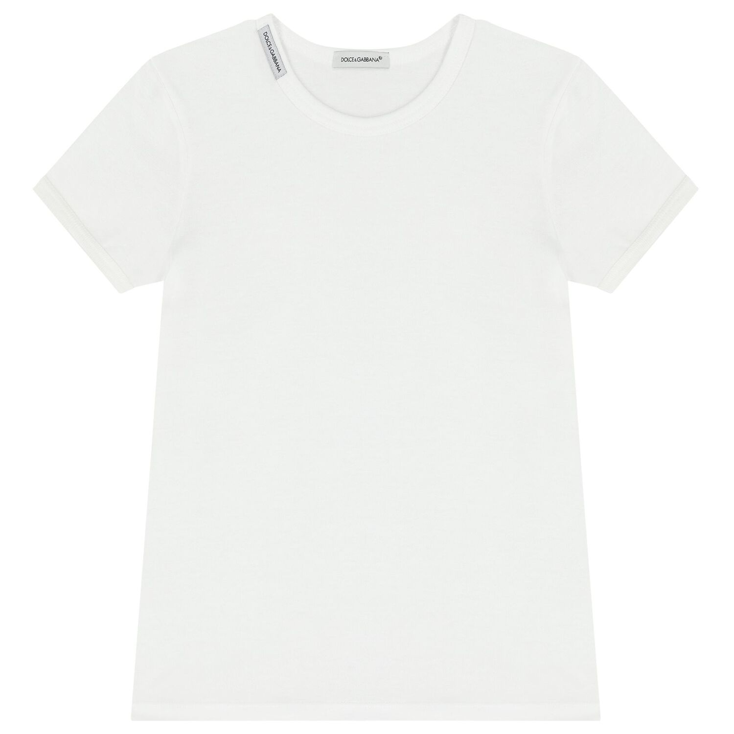 Boys White Logo T-Shirts ( 2 Pack ) , 2, hi-res