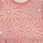 Girls Pink Star Dress, 1, hi-res