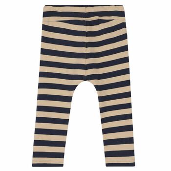 Baby Boys Navy Striped Joggers