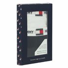 Boys White & Navy Boxer Shorts, 1, hi-res