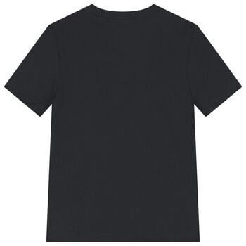 Boys Black Logo T-Shirt