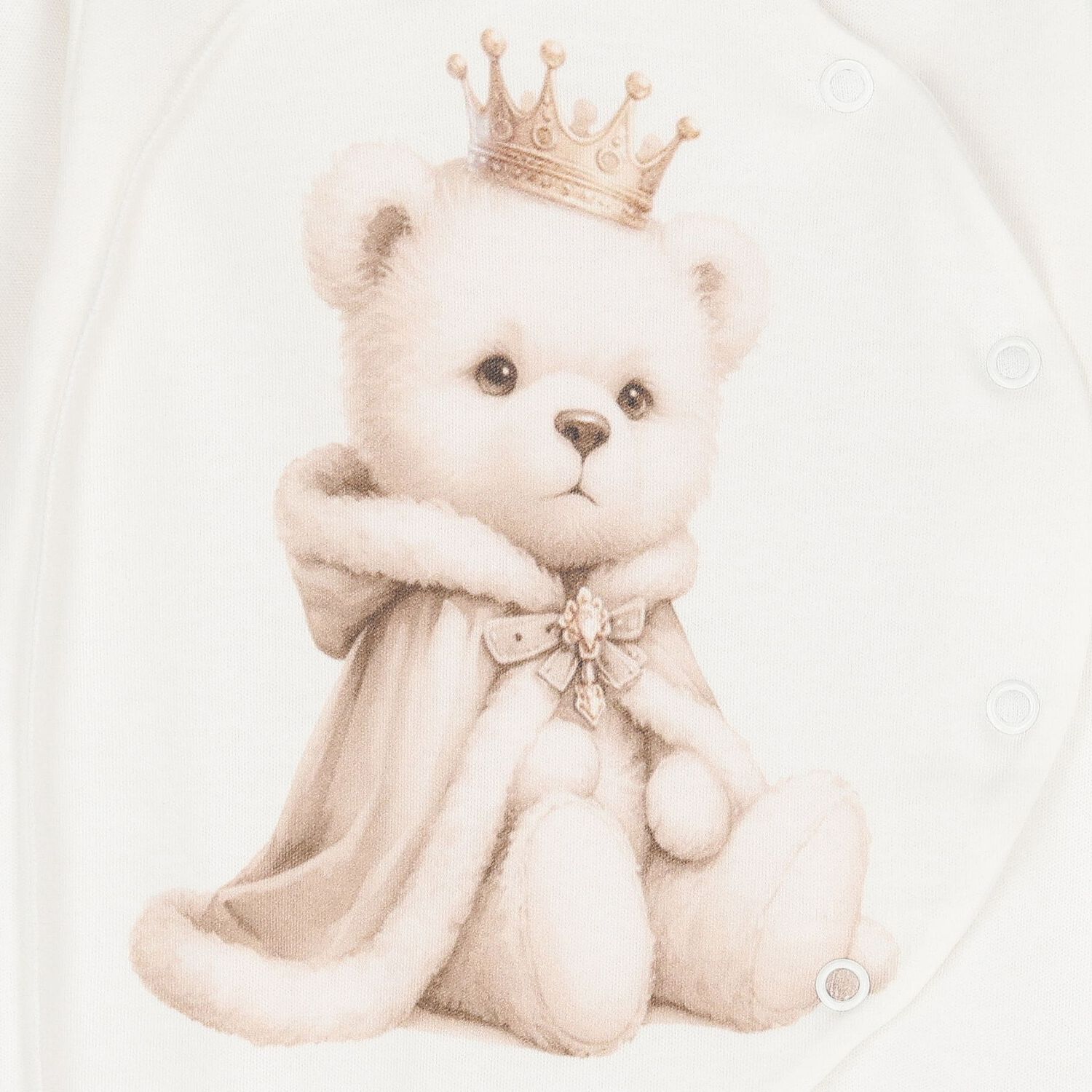 Baby Boys Ivory Teddy Bear Babygrow Gift Set, 1, hi-res