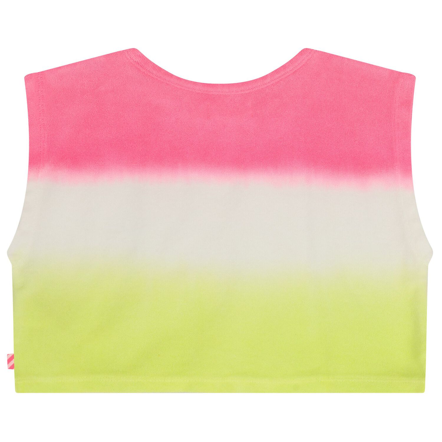 Girls Pink & Yellow Ombre Top, 1, hi-res