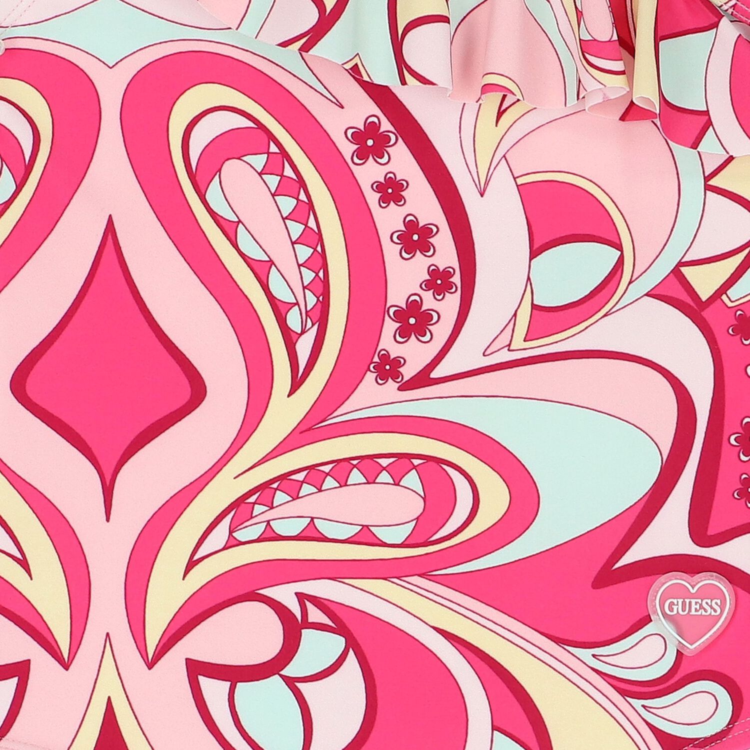 مايوه بنات بطبعة تجريدية, 1, hi-res