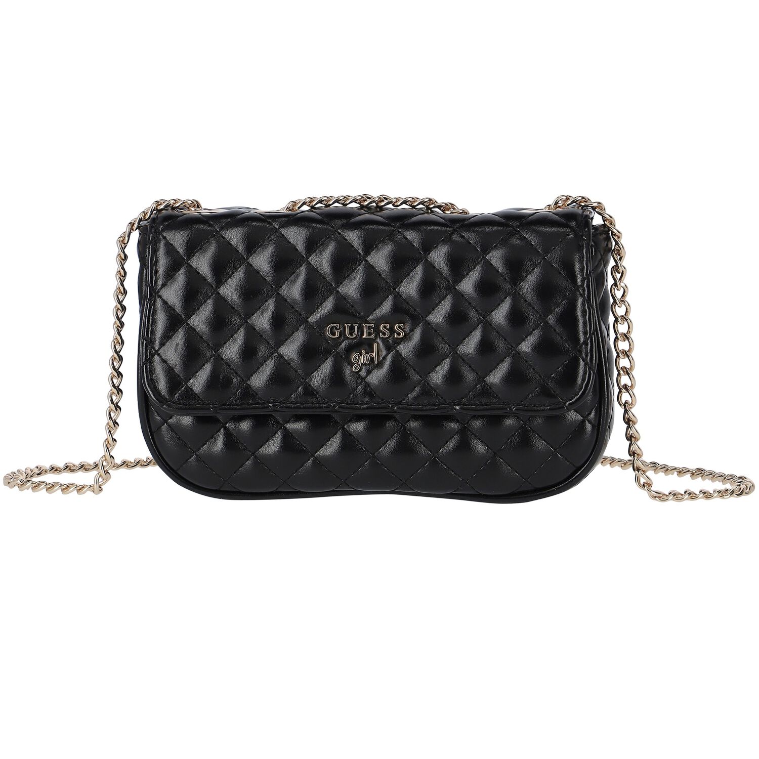 حقيبة بنات باللون الأسود والذهبى, 1, hi-res