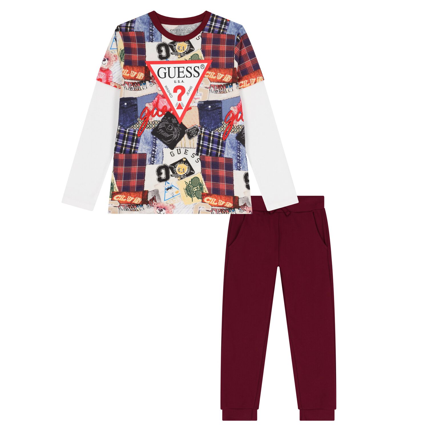 Boys Multi-Coloured Logo Tracksuit, 2, hi-res image number null