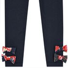 Girls White Logo Envelope Leggings Set, 1, hi-res