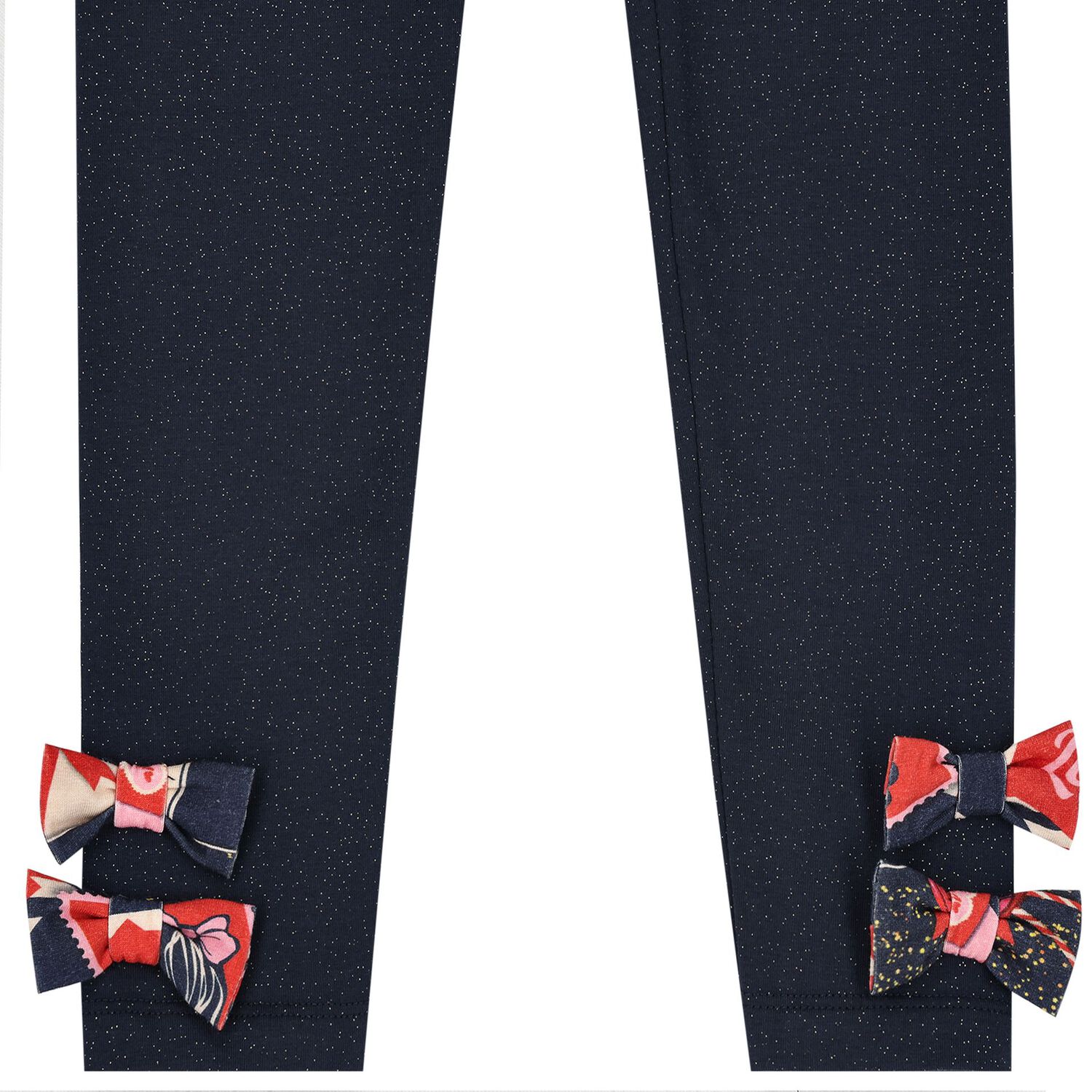 Girls White Logo Envelope Leggings Set, 1, hi-res image number null