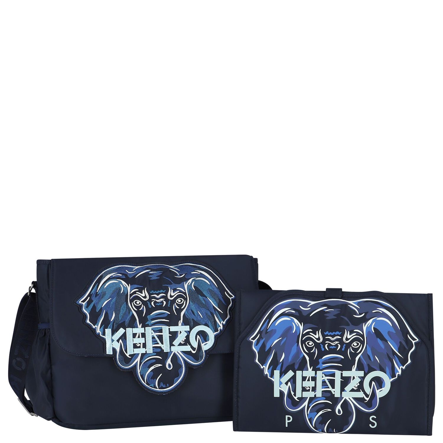 شنطة مواليد بالشعار باللون الكحلي للأطفال  , 2, hi-res image number null