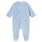 Baby Boys Blue Clouds Babygrow, 1, hi-res