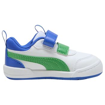 Younger Boys White & Blue Multiflex 2 Dino Trainers