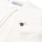 كارديجان باللون الأبيض للبنات  , 1, hi-res