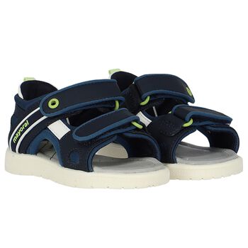 Younger Boys Navy Blue Sandals